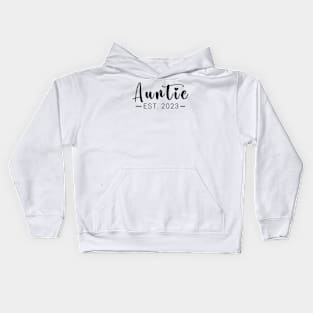 Auntie est 2023 Kids Hoodie